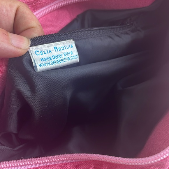 Vintage Celia Bedelia Fabric Flower Purse - Picture 12 of 15